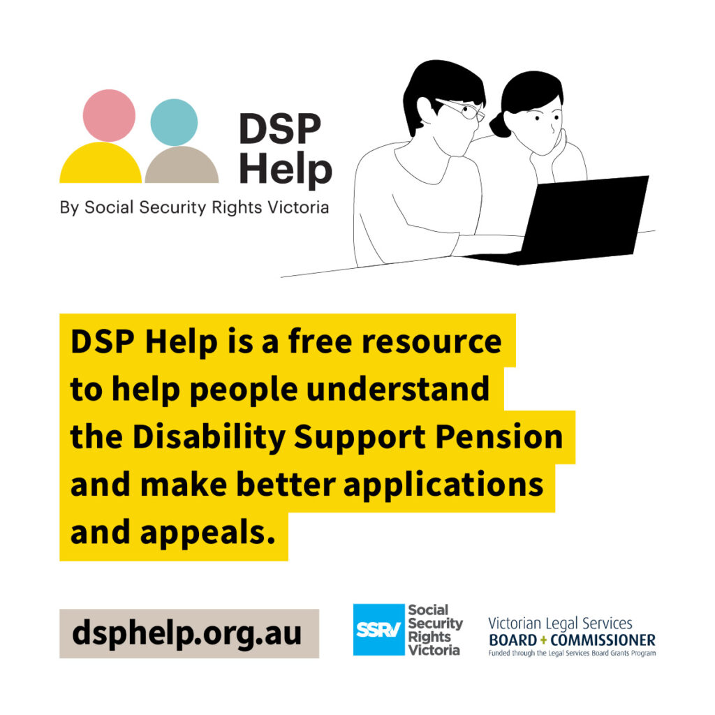 DSP Help Helping People Access The Disability Support Pension Social 